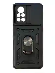 Черный чехол противоударный armors для Infinix Note 11 Pro/Инфиникс Ноте 11 про с защитой камеры