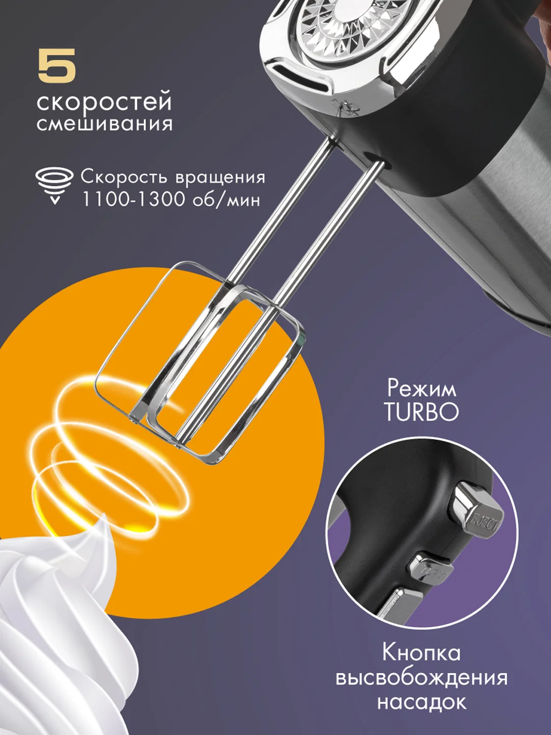 Ручной миксер ENDEVER SIGMA-08
