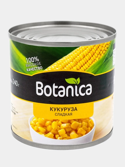 Кукуруза сладкая Botanica, 425 мл, ГОСТ