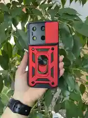 Красный чехол противоударный armors для Infinix Note 30i / Инфиникс Ноте 30i с защитой камеры