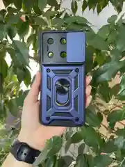 Темно-синий чехол противоударный armors для Infinix Note 30i / Инфиникс Ноте 30i с защитой камеры