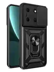 Черный чехол противоударный armors для Infinix Note 30i / Инфиникс Ноте 30i с защитой камеры