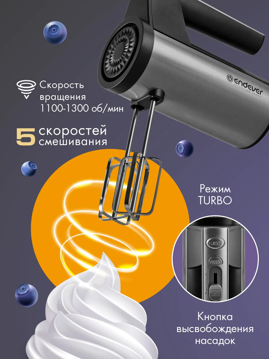 Ручной миксер ENDEVER SIGMA-07