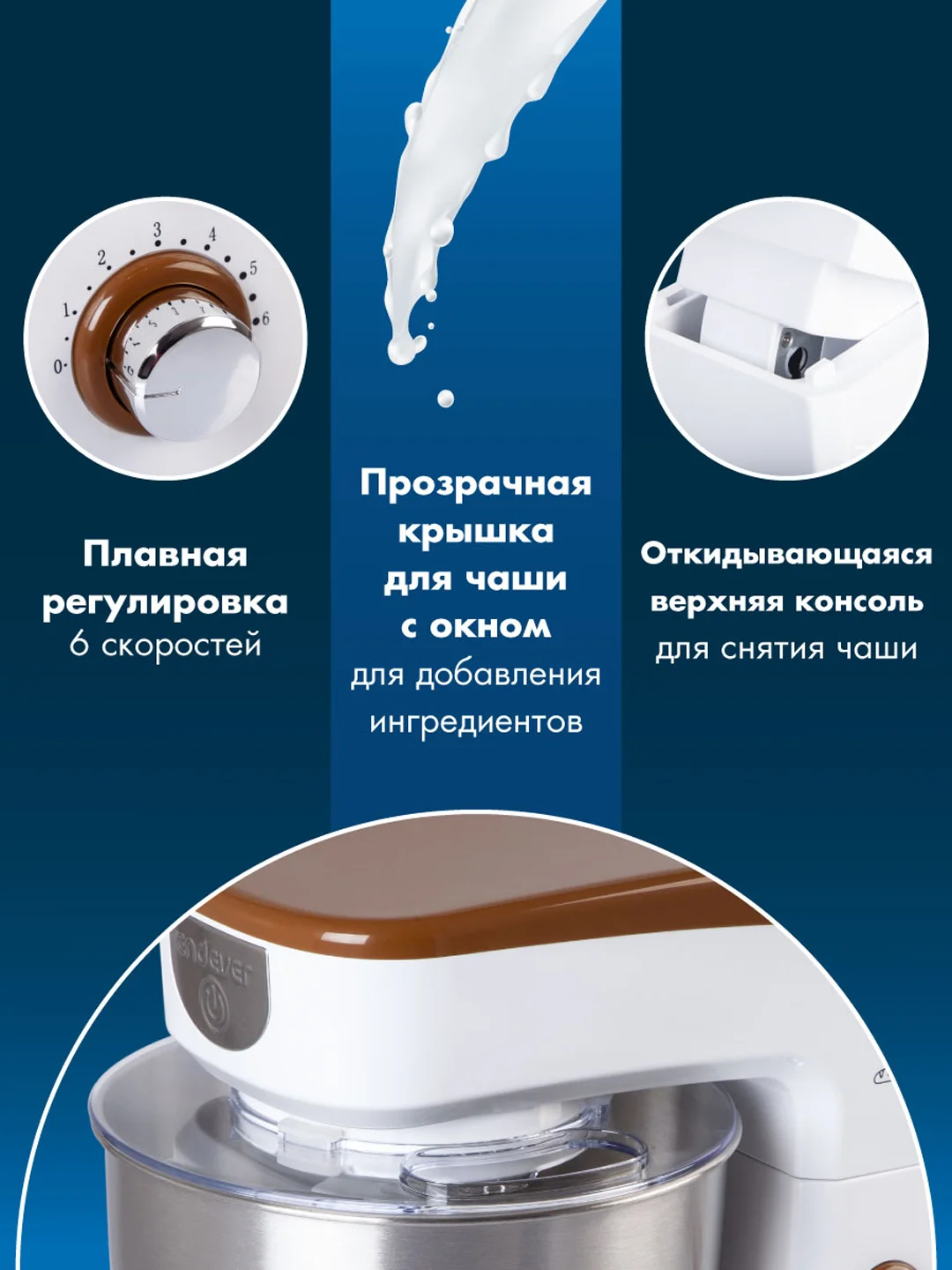 Миксер планетарный ENDEVER SIGMA-26