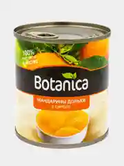 Мандарины консервированные Botanica, дольки в сиропе, с ключом, 314 мл