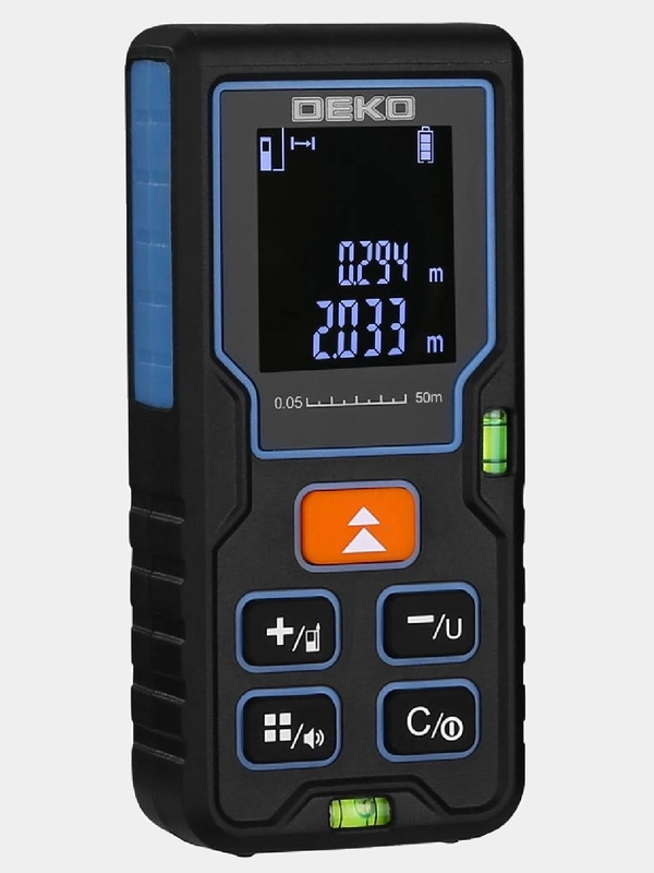 Дальномер лазерный DEKO 50 метров, GLE-50 065-0241