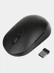 Черный мышь беспроводная Xiaomi Dual Mode Wireless Mouse Silent Edition