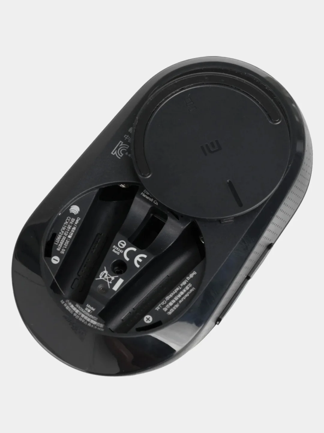 Черный мышь беспроводная Xiaomi Dual Mode Wireless Mouse Silent Edition
