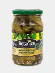 Огурцы маринованные Botanica, консервированные, 6-9 см, 720 мл