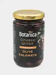 Оливки Kalamata целые Botanica в винном уксусе, 314 мл