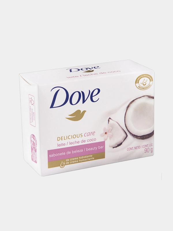 Крем-мыло Dove, Кокосовое молочко и лепестки жасмина, 90 г