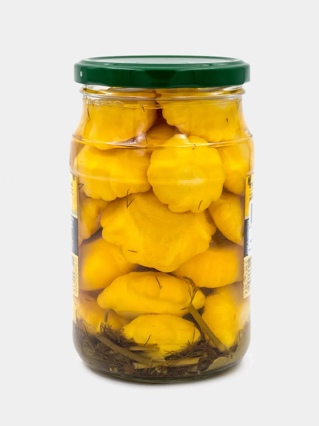 Патиссоны маринованные консервированные Botanica 720 мл ГОСТ