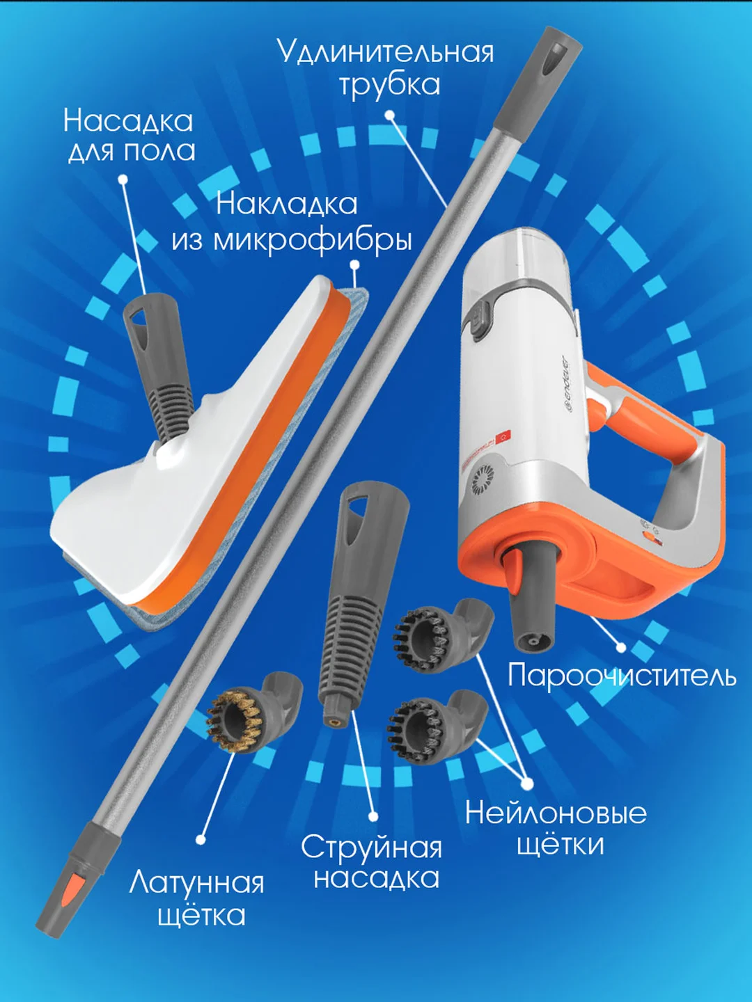 Паровая швабра ENDEVER ODYSSEY Q-621
