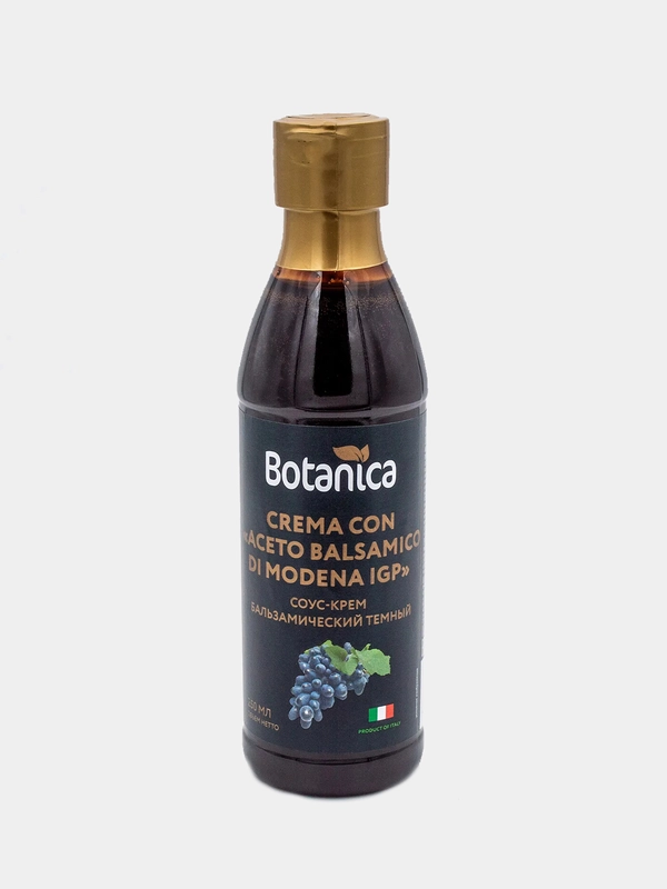 Соус-крем бальзамический Botanica, темный, 500 мл