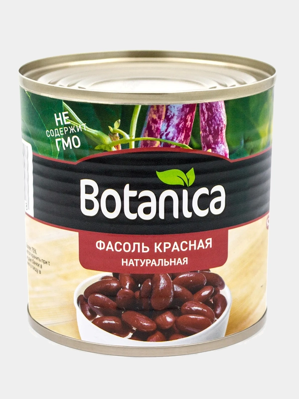 Фасоль красная натуральная Botanica, ГОСТ, 425 мл