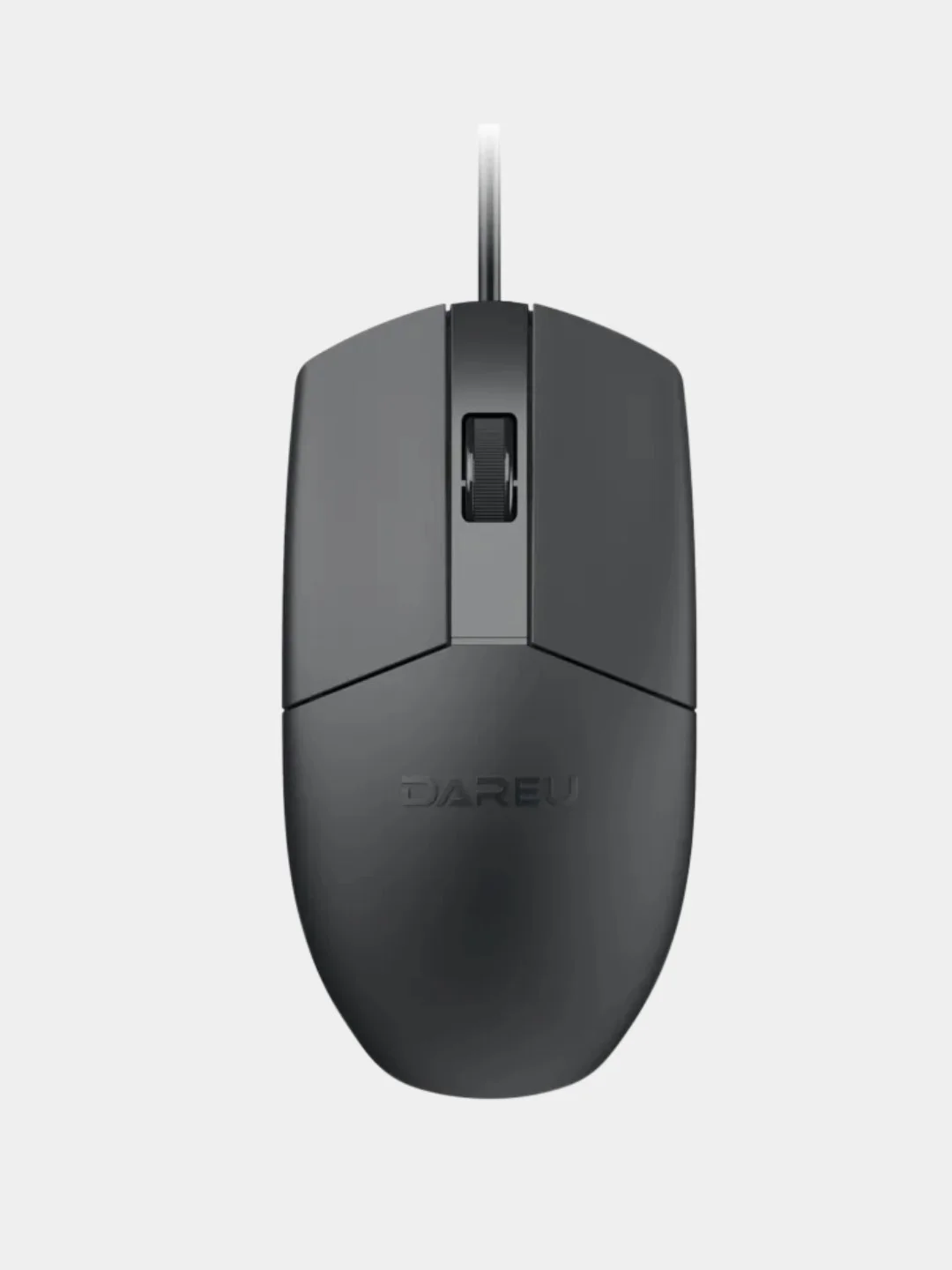 Черный мышь компьютерная проводная Dareu LM103