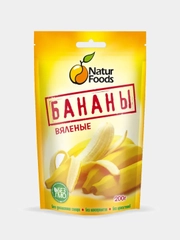 Бананы вяленые NaturFoods 200г