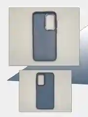 Темно-синий чехол накладка для Samsung Galaxy A15, A35, A55, матовый