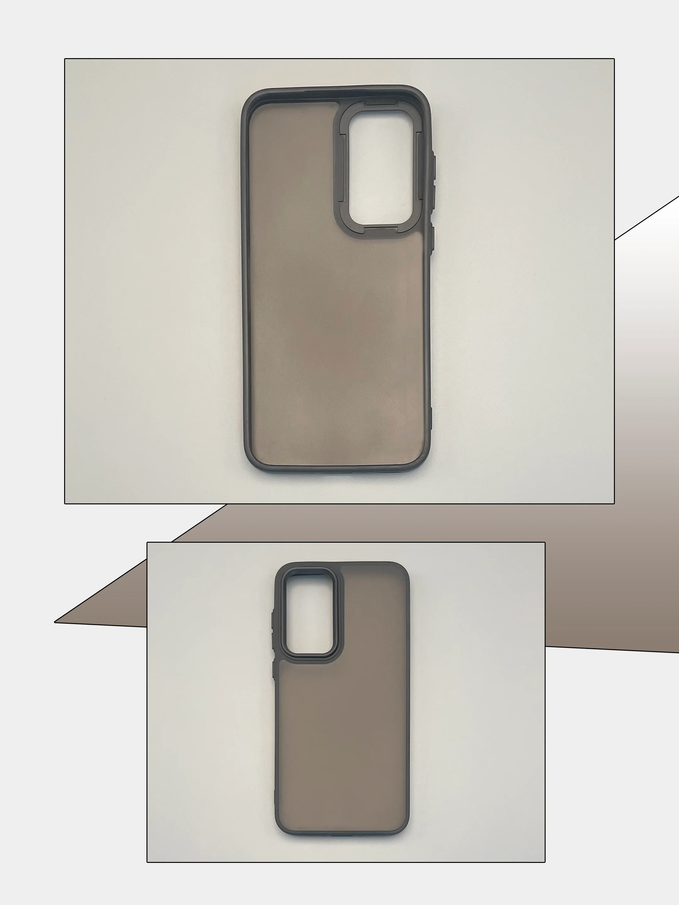 Черный чехол накладка для Samsung Galaxy A15, A35, A55, матовый