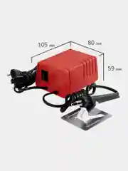 Выжигатель по дереву Brauberg Ажур, набор для выжигания 3 доски, 2 иглы, копирка, карандаш