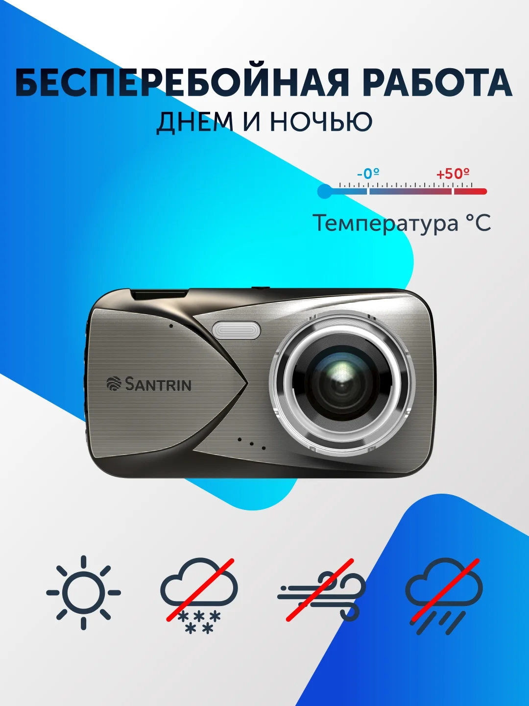 Видеорегистратор для автомобиля регистратор с камерой заднего вида 2 в 1 Full HD, 2 камеры