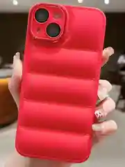 Красный чехол на iPhone (айфон) 11 силиконовый