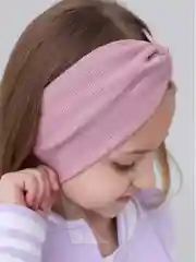 Коралловый повязка для девочки 5-14  лет.  Повязка демисезонная . Повязка трикотажная