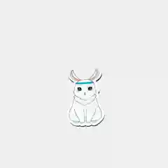Значок деревянный по аниме Магистр дьявольского культа (Mo Dao Zu Shi)