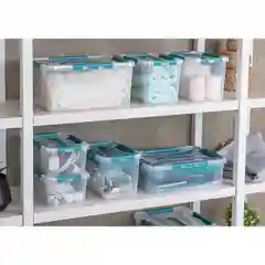 Ящик для хранения с замками и ручкой "GRAND BOX"