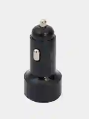 Черный разъём USB в авто врезной 12v-24v/ Быстрая зарядка / Розетка в авто адаптер прикуривателя