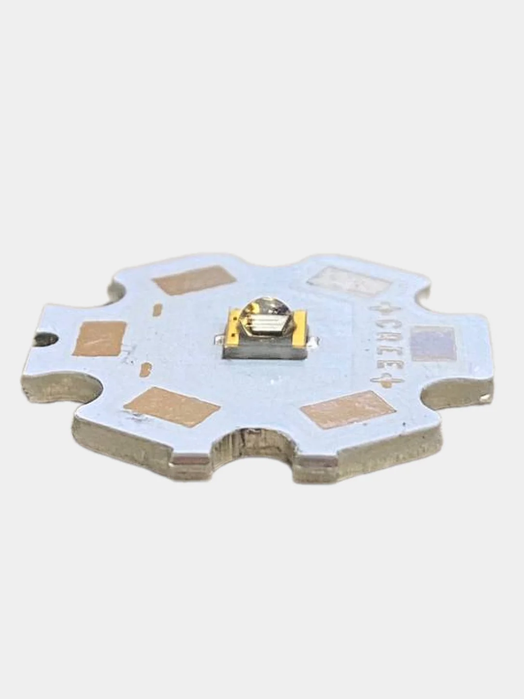Мощный светодиод CREE на плате STAR Ультрафиолетовый 3W 3,2-3,6V, 600-700mA 20-40Lm, 395nm