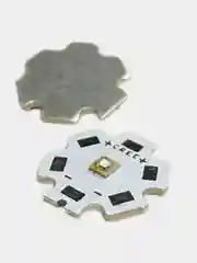 Мощный светодиод CREE на плате STAR Ультрафиолетовый 3W 3,2-3,6V, 600-700mA 20-40Lm, 395nm