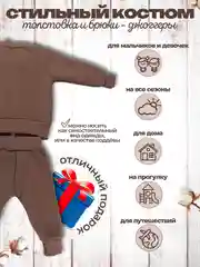 Аметистовый костюм утепленный Футер с начесом