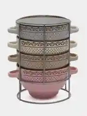 Бежевый супница, 4 штуки
