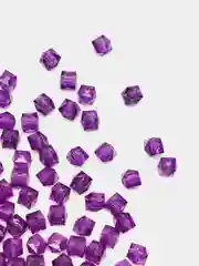 Фиолетовый бусины для сумок акриловые, 10 мм, 500 г, бусины для плетения куб, кубики