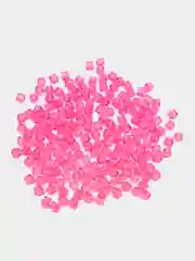Тёмно-розовый бусины для сумок акриловые, 10 мм, 500 г, бусины для плетения куб, кубики