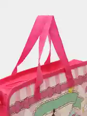 Вишнёвый папка с ручками А4 . Папка для творчества