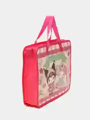 Вишнёвый папка с ручками А4 . Папка для творчества