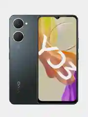 Черный смартфон VIVO Y03 4/128, 5000 мАч, 4G, IPS, 6.56", 8 ядер, 2 SIM, 13+0.08 Мп, 1612x720