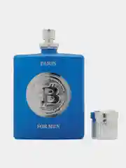 BITCOIN B INTENSE PERFUME (РФ) синий (Т/В, БИТКОИН В двойной парфюм, муж, 100 мл)