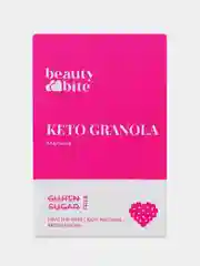 Кето-гранола Beauty Bite с малиной низкоуглеводная, без сахара, 125 г