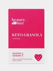 Кето-гранола Beauty Bite низкоуглеводная, с клубникой, без сахара, 125 г