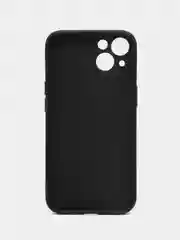 Черный чехол для iPhone (айфон) 11/13/12/14/XR/X/XS/Pro/Max/Plus/Mini, силиконовый