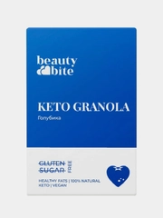 Кето-гранола Beauty Bite, низкоуглеводная, с голубикой, без сахара, 125 г