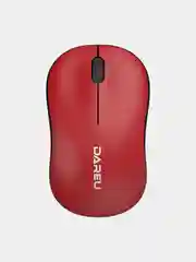 Красный мышь беспроводная Dareu LM106G