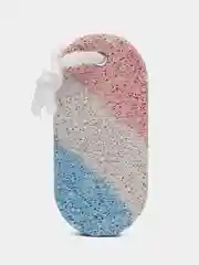 Разноцветный пемза для педикюра, с подвесом, 9х4 см, в коробке