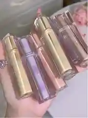 Пастельно-коралловый тинт для губ Cappuvini, блеск, помада бальзам, увлажняющий, глянцевый, оттеночный гель