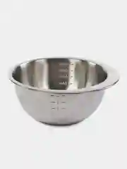 Миска для смешивания продуктов DeNASTIA с мерной шкалой D21см, 2,5л, нержавеющая сталь