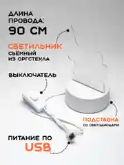 Вишнёвый ночник, новогодний светильник светодиодный 3D, LED