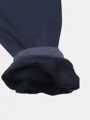 Брюки футер с начёсом синий